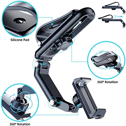 Car Phone Holder Mount – Foldable & 360° Adjustable
