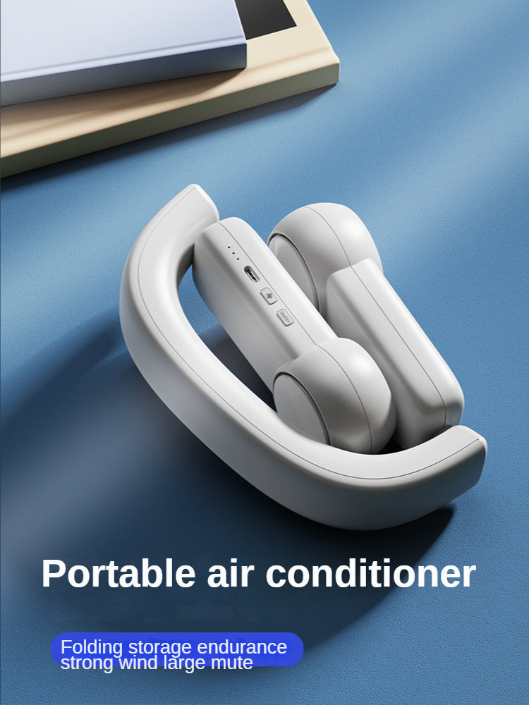 Portable Mini Neck Fan – Hands-Free Cooling Anywhere