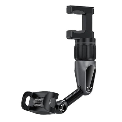 Flexible Car Phone Holder – 360° Magnetic Mount with Mirror Design