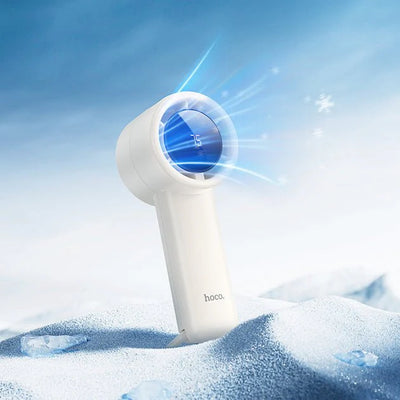 Hoco HX63 – Portable Handheld Fan with LED Display & 5 Speeds