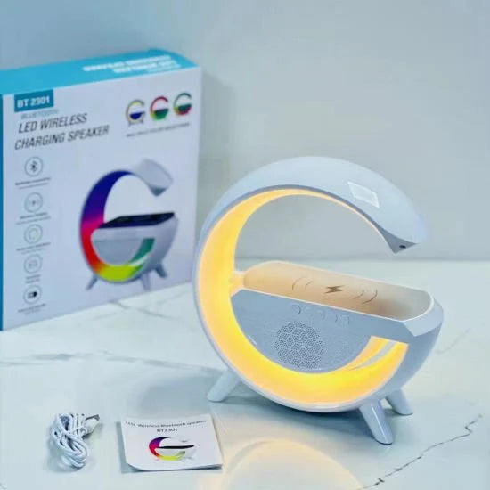 LED Wireless Charging Speaker – BT2301 Big G