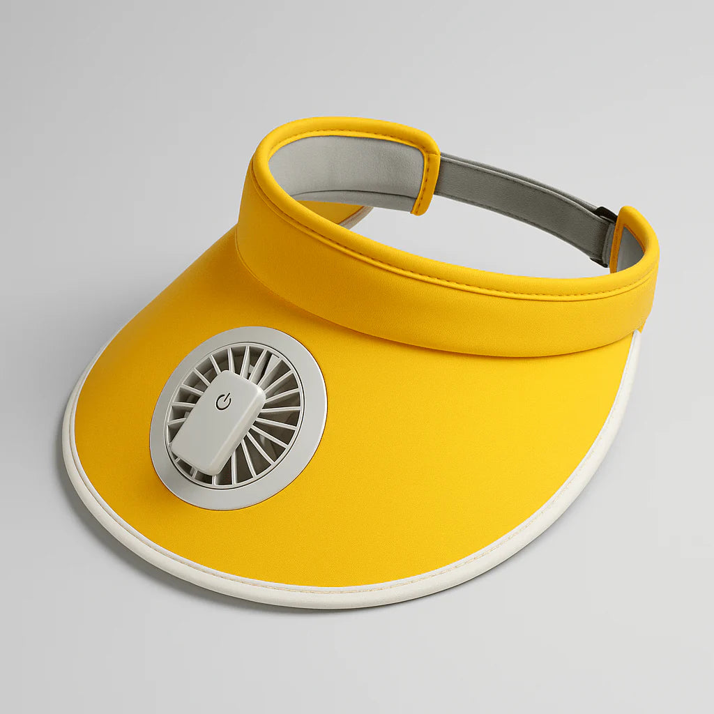 Mini Sun Fan Hat – Cooling Hat with Built-in Portable Fan