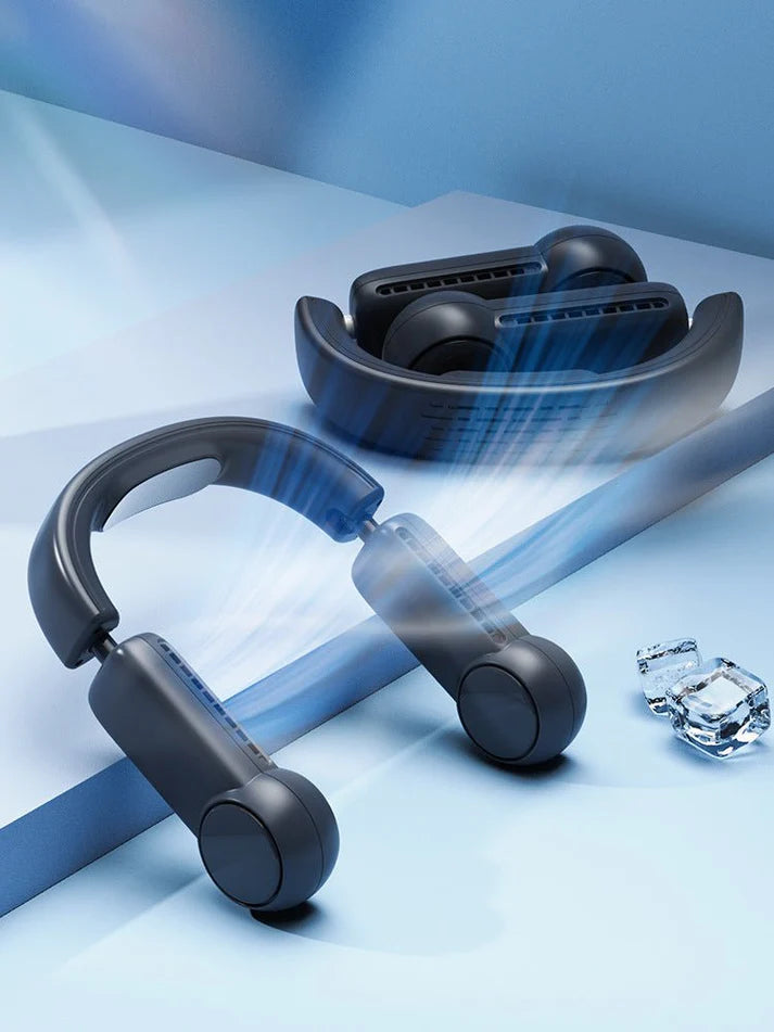 Portable Mini Neck Fan – Hands-Free Cooling Anywhere