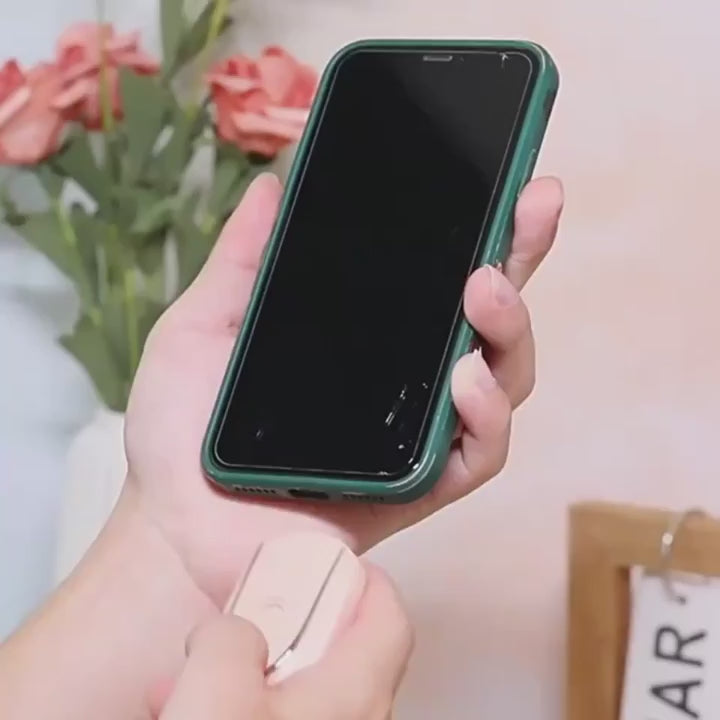 2-in-1 Mini Keychain Power Bank – Portable Charger with 1200mAh Battery
